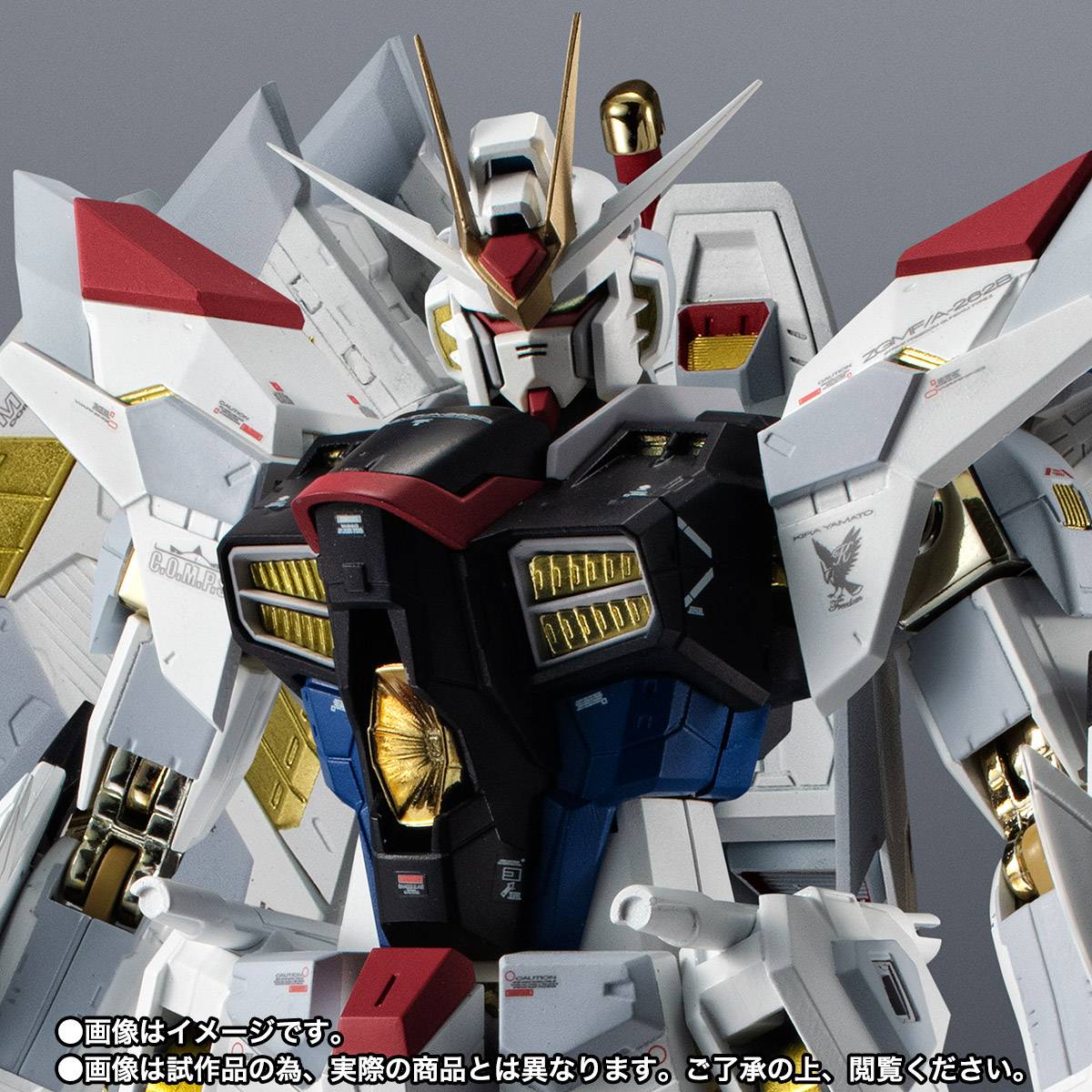 CHOGOKIN Mighty Strike FREEDOM GUNDAM Mobile Suit Gundam SEED Freedom