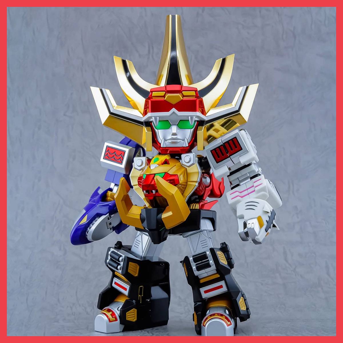 Action Toys Mighty Deformed Gaoking Power Rangers Wild Force Megazord